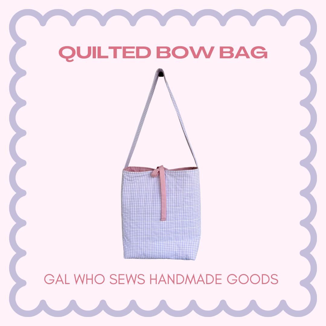 Quilted Bow Bag