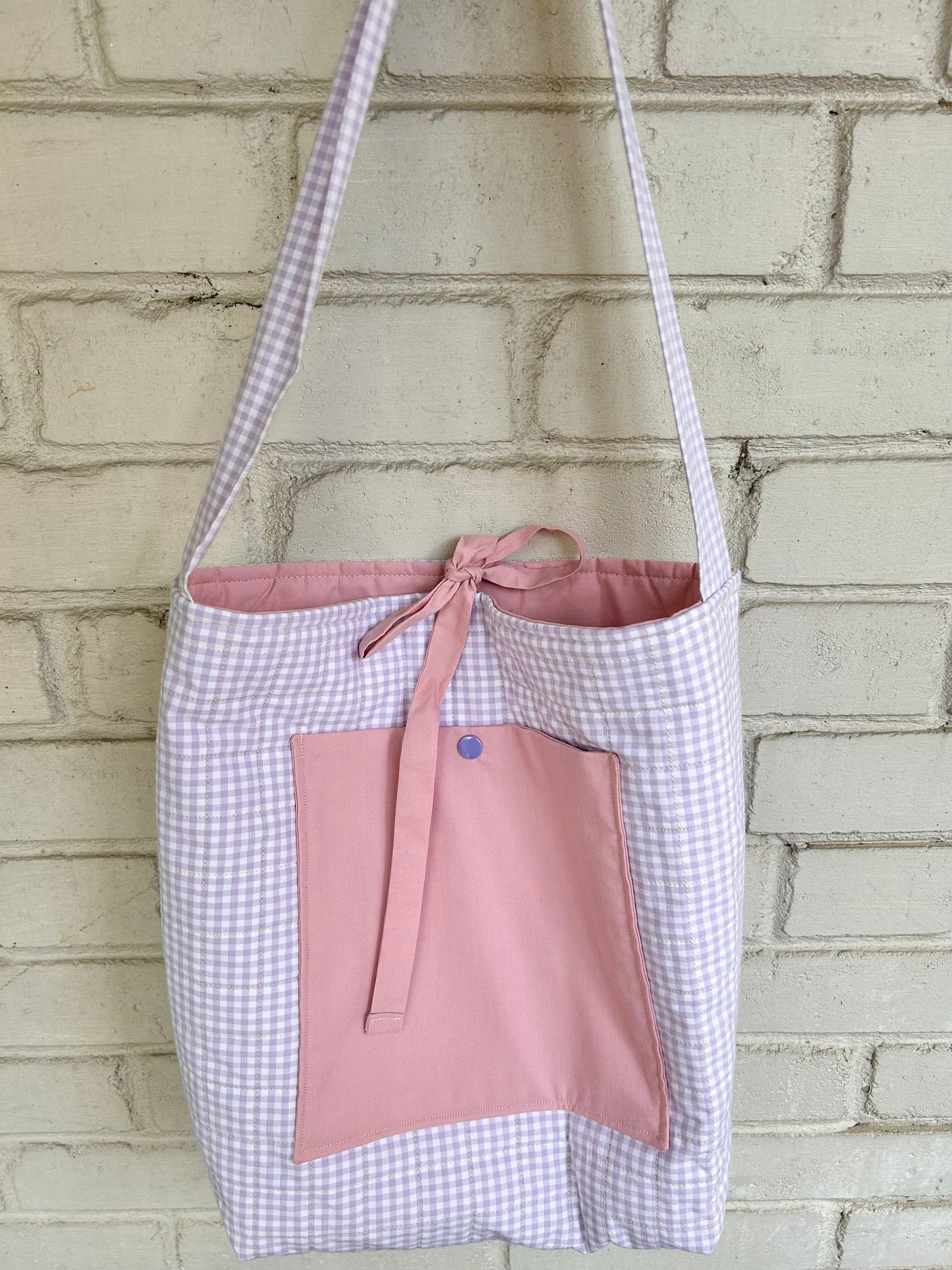Quilted Bow Bag