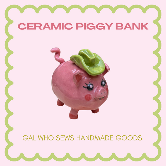 Ceramic Piggy Bank