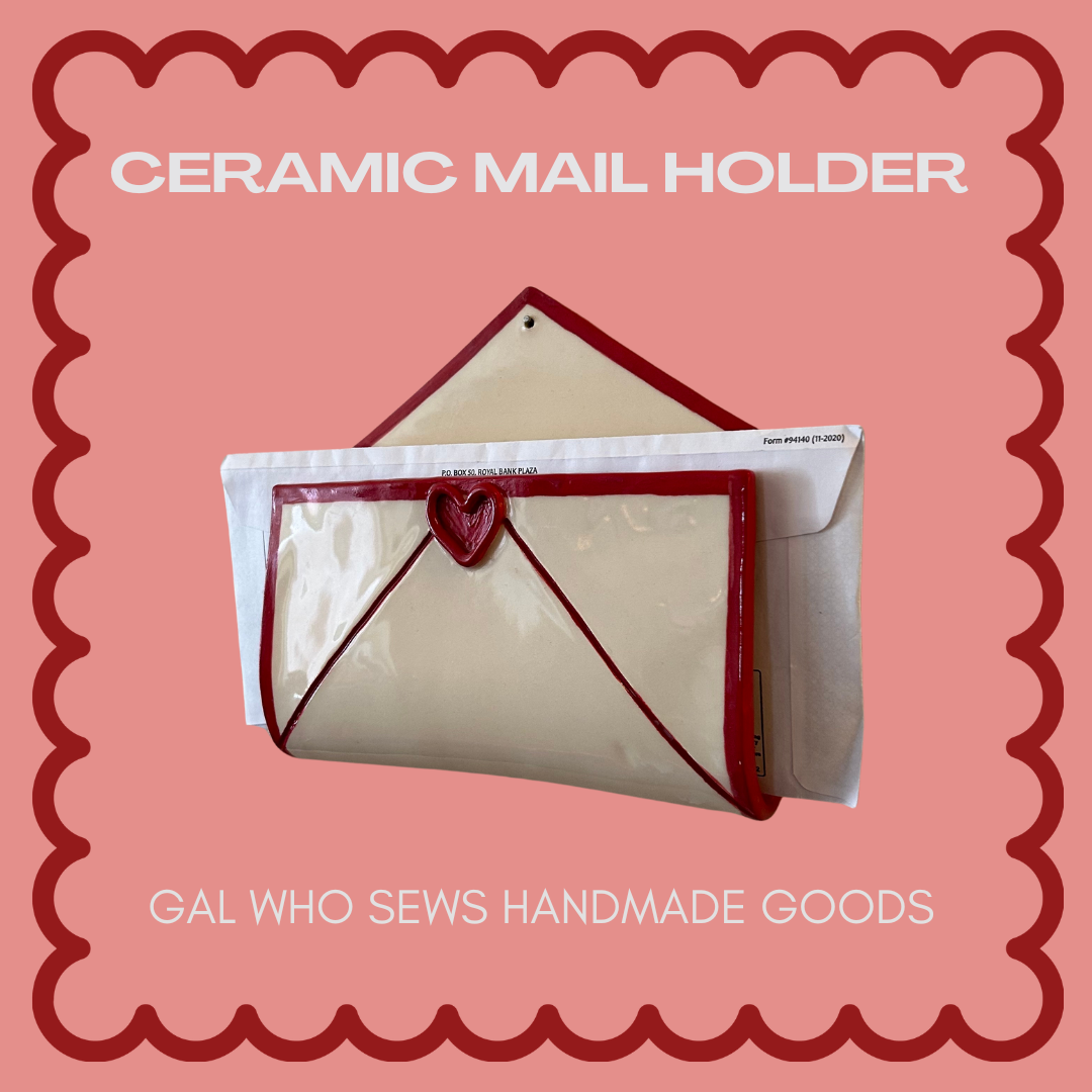 Ceramic Mail Holder